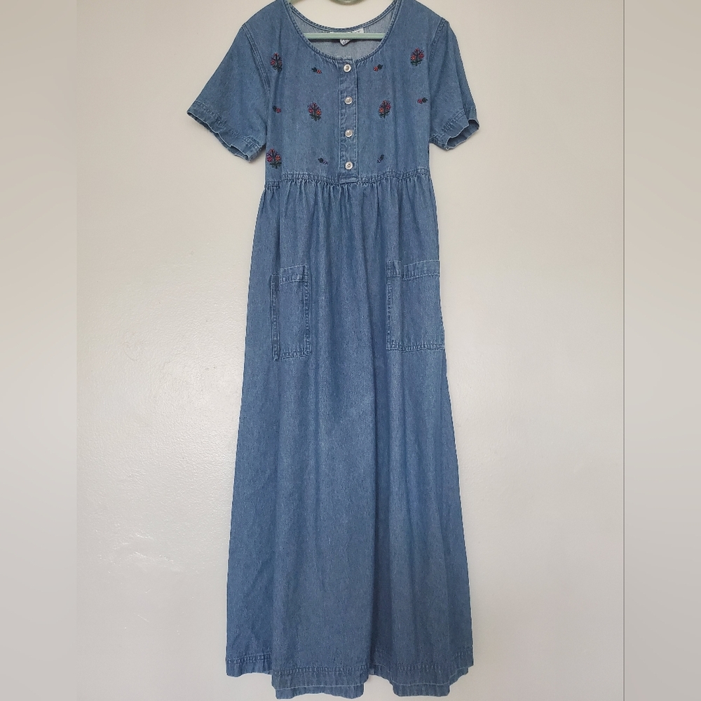 Vintage Denim Dress